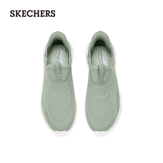 斯凯奇（Skechers）闪穿鞋女鞋秋季舒适一脚蹬健步鞋外穿户外休闲运动鞋117634