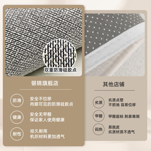 Tapis durable salon léger luxe haut de gamme 2024 nouveau tapis de sol de canapé irrégulier de forme spéciale imperméable sans entretien et essuyable Xinyumeng-13657 200*340cm Essayez de nouvelles tailles