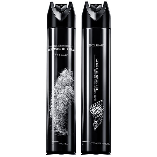 Hefengyu Herren Haarspray Styling Trockener Nudel Feuchtigkeitsfeuchtigkeitsfeuchter Friseur Mosssys Duft [Neutrales Duft Haarspray] 2 Flaschen