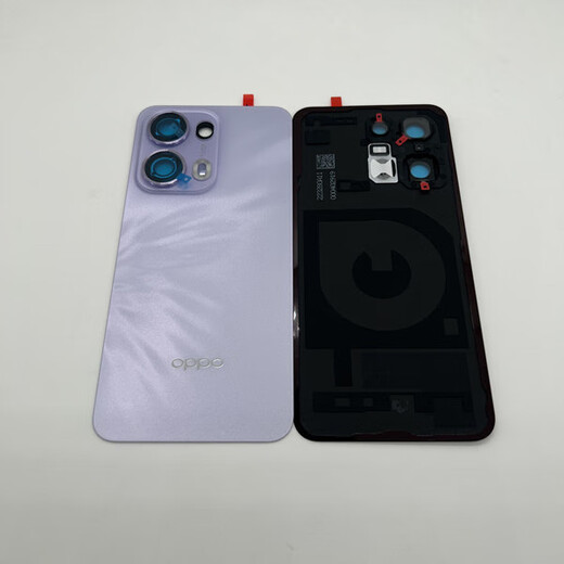 OPPO is suitable for oppoReno13 original disassembly back cover pro original battery cover mobile phone back shell middle frame Reno13pro original back cover butterfly purple with frame lens