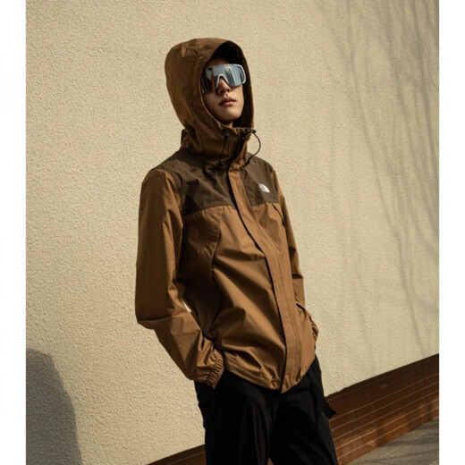 Dynamic North Face Beijia Jacket Windproof and Waterproof Spring and Summer Outdoor Mountaineering Camping Ski Touring Fishing Loose Men's Jacket Black S