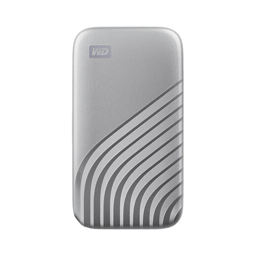 西部数据（WD）移动硬盘固态PSSD type-c接口  小贝壳 手机直连笔记本外接 My Passport随行 闪耀银1050MB/s 2TB