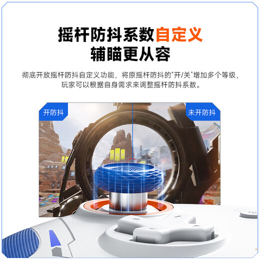 Mojiang Xunlong 2 Star Flash Wireless Game Controller Carbon Film Joystick Apex/Switch/PC Computer Steam Infinite Warmth Black Myth Wukong Carbon Film Version