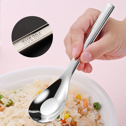 Shihua 304 stainless steel chopsticks, spoons and tableware portable set student portable chopsticks and spoons storage box three-piece set