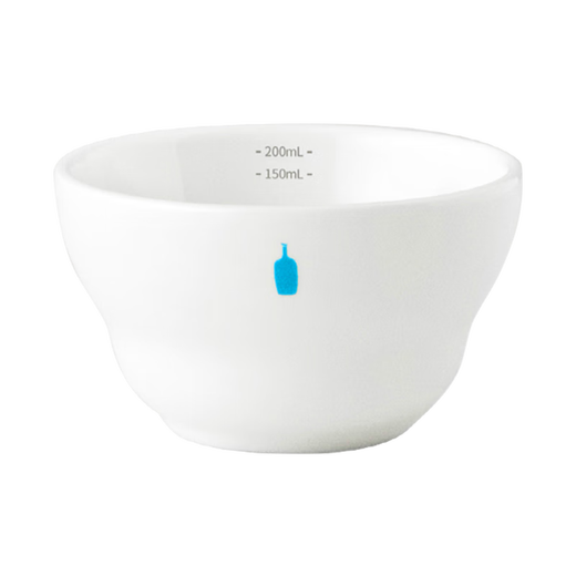 BlueBottleCoffee Cupping Bowl Ceramic Bowl Solid White Coffee Cup Measurement Cupping Bowl