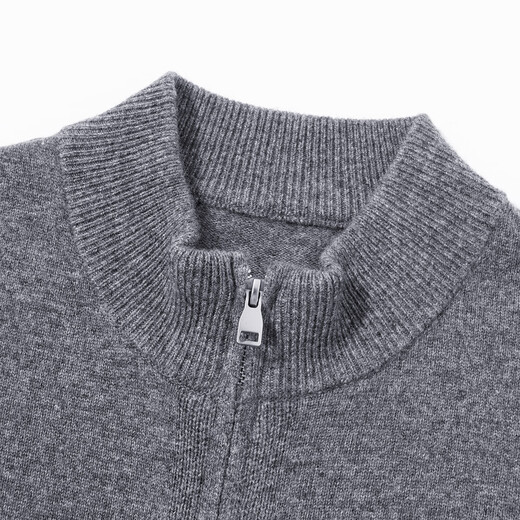 Antonio 100% sheep wool & 470G heavyweight high-end pure wool sweater for men autumn and winter thick business casual cardigan sweater