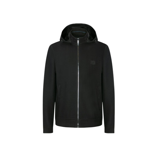 Jinba Vêtements pour hommes [laine] Veste pour hommes courte commerciale Veste décontractée FDWG3335 Black S