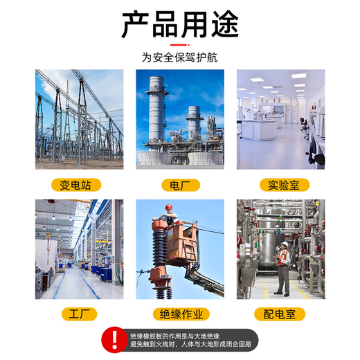 Zuoyou Zhonggong Insulating Rubber Mat 10KV Insulating Rubber Mat Power Distribution Room Insulating Floor Mat Rubber Black/5mm*1.2m*10m