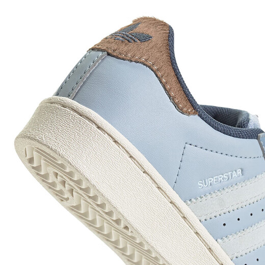 ADIDAS阿迪达斯童鞋24秋女童板鞋三叶草牛仔贝壳头小白鞋小童鞋IH3291 IH3291 32码 13.5k/脚长19.5cm