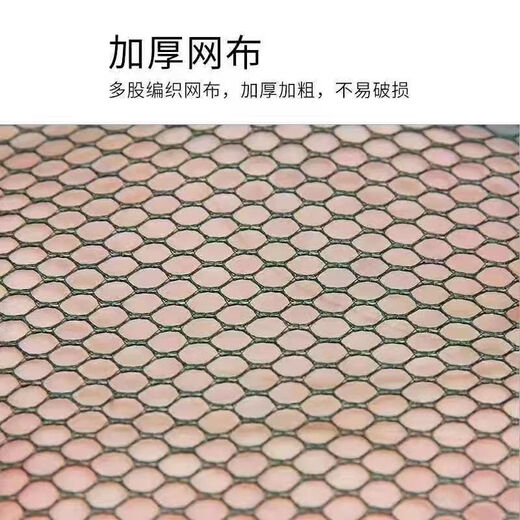 Fish and shrimp net cage, ground net, lobster net, ground dragon fish net cage, can only enter fishing net, fishing net cage, shrimp cage, eel cage, upgraded and enhanced version with 4 holes + drawstring + 1 pack of bait