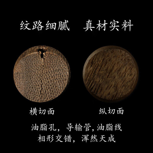 Yanyun Jewelry 15mm Agarwood Bracelet Handpieces Buddhist Beads Rosary Bucket Beads Six-Word Mantra Amulet Bracelet for Men and Women