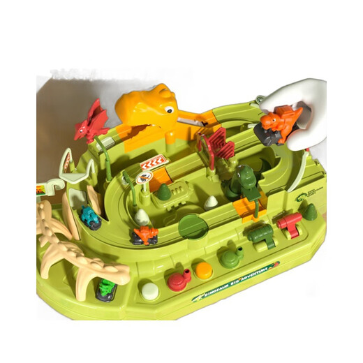 Big adventure police car engineering fire sliding rail car children's educational science and education toys police track + lifting building + car wash