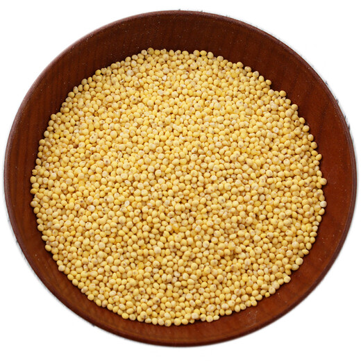 Shanxi big yellow rice seed shelled glutinous rice valley Qinzhou yellow origin soft rice rice dumpling rice broom broom millet millet millet seed 150g simple packaging