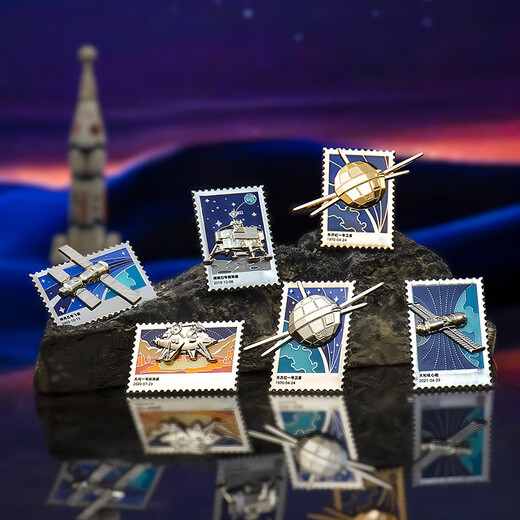 SpaceX Historical Point Badge Brooch