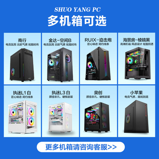 Shuoyang DIY Assembly Machine Customized Host Upgrade Configuration with Optional Hardware (No delivery will be made without contacting customer service) 30 upgrades