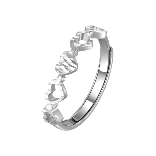 CHINA GOLD Platinum PT950 Love Full Platinum Ring Adjustable as a Birthday Gift for Girlfriend and Wife Gold Weight Approximately 2.9g Live