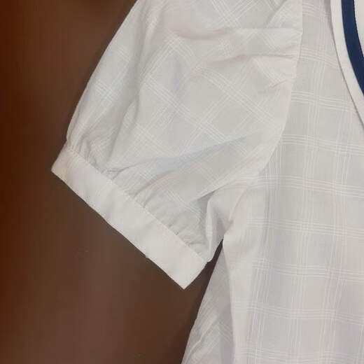 PawinPaw girls cute simple shirt PCBAD3541M ivory white 150