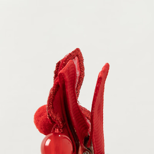 David Bella girls Hanfu red hairpin baby tassel hairpin children's clip girl