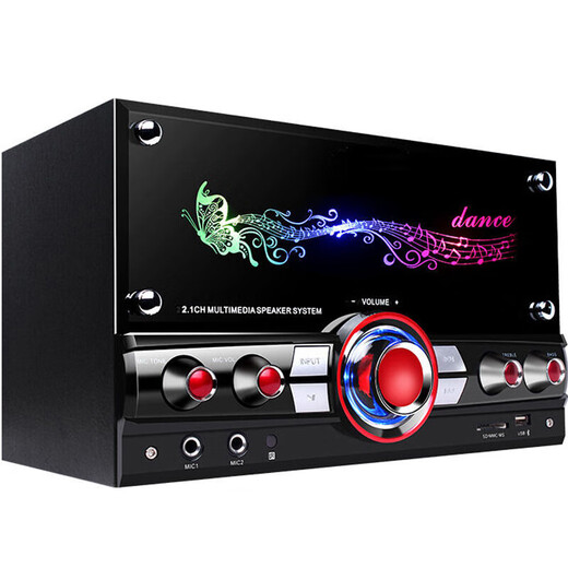 SAST SM-1206 home ktv audio combination living room home TV 2.1 channel subwoofer desktop computer active wooden multimedia Bluetooth speaker