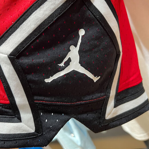 Nike (NIKE) men's shorts summer new Jordan basketball training five-point pants running fitness quick-drying breathable sports pants DX1488-687 Red L