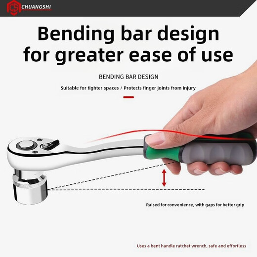 German imported Chuangshi auto repair tool set car repair combination ratchet socket wrench car repair tool box five 151-piece set-car home repair socket wrench