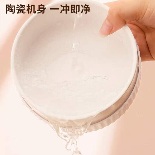 米聆猫咪恒温水碗陶瓷饮水机加热温水猫碗盆宠物用品狗狗小猫酸奶机