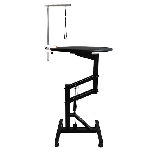Xuanniao Pet Grooming Table Lifting Rotating Desktop Boom Rope Cat and Dog Shape Shearing Grooming Table Square Can Lift + Rotate 45X60
