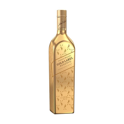 尊尼获加（JOHNNIE WALKER）威士忌 英国威士忌 调和型威士忌 原瓶进口洋酒 尊尼获加金牌威士忌 750mL 1瓶