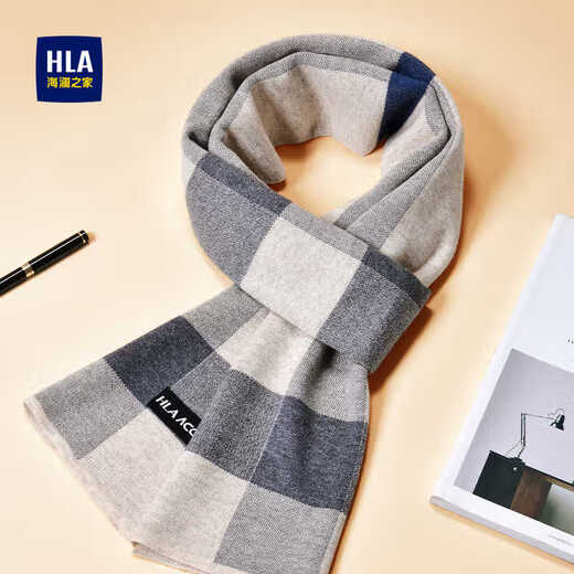 Heilan House (HLA) scarf for men, including woolen neck scarf, birthday gift for boys, boyfriend, husband, father, father gift box