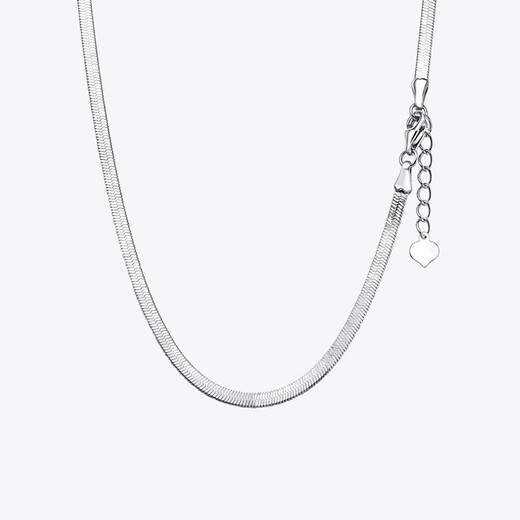 Meluxe Pt950 platinum necklace snake bone chain platinum clavicle chain for women birthday gift for girlfriend about 8.97g-40cm