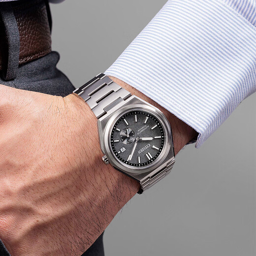 CITIZEN watch men's Japanese and Korean watch automatic mechanical day display dial retro Shubot titanium Christmas gift NJ0180-80H