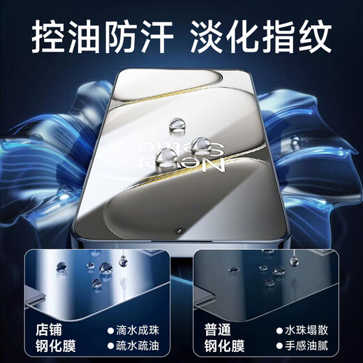 KOOLIFE anti-shattering edge, suitable for OnePlus Ace6 tempered film 1+OnePluS Ace6 mobile phone film protective film, full screen glass covering, ultra-thin high-definition, dust-proof and fingerprint-proof