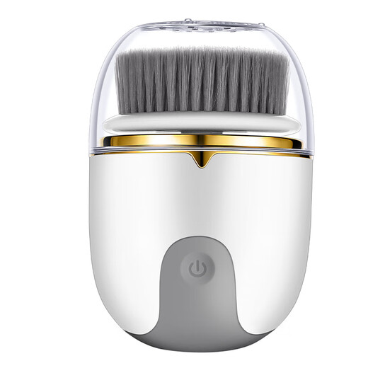 New electric facial cleansing instrument for home use, portable deep cleansing brush, pore cleaner, soft bristle vibrating facial cleansing instrument, F3 white, unit price starting from 2 pieces