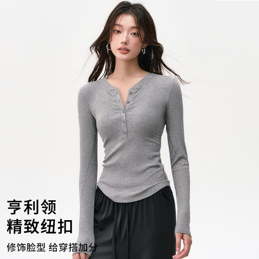 Xue Qianman yoga clothes for women, spring ribbed sports tops, high-looking, slim, long-sleeved outer wear, Pilates training and fitness