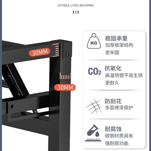 Quanpinwu foldable desk computer desk desktop bedroom simple desk learning writing desk office spring table long table