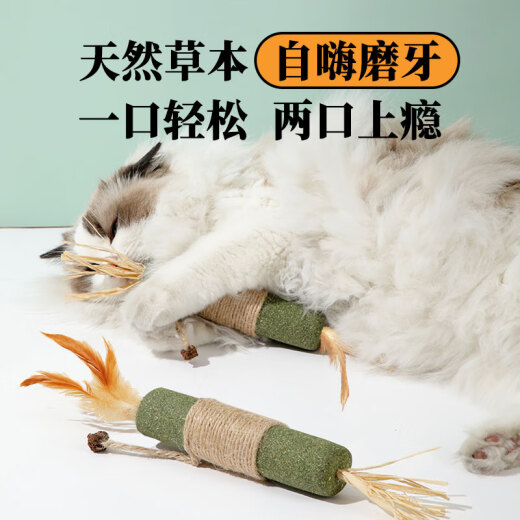 petofstory cat toy giant molar stick kitten molar stick self-excitement stick funny cat toy cat bite resistant stick