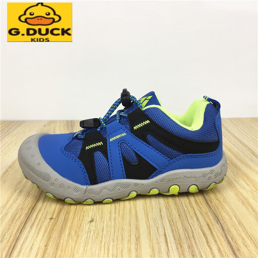 G.duck lance des chaussures de randonnée d'extérieur européennes pour garçons et filles, des modèles printemps et automne pour enfants moyens et grands, des chaussures de sport antidérapantes, des chaussures de randonnée pour enfants, modèle B679 16, taille 33, longueur intérieure 21 cm