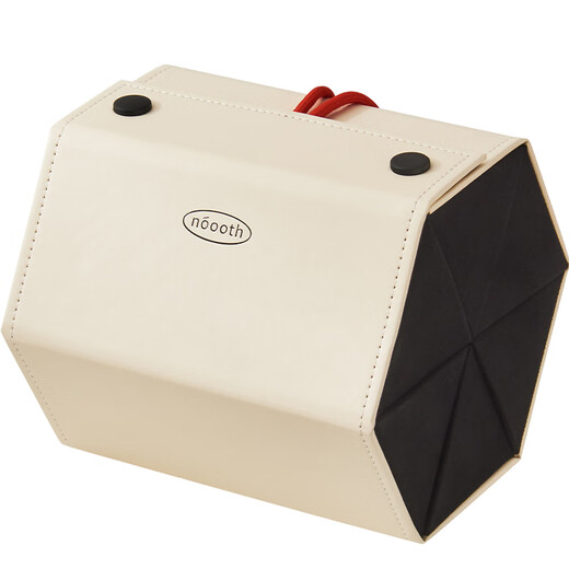 花乐集折叠墨镜收纳盒多格大容量太阳镜收纳神器抗压便携可挂墙眼镜盒 奶油黑-6格