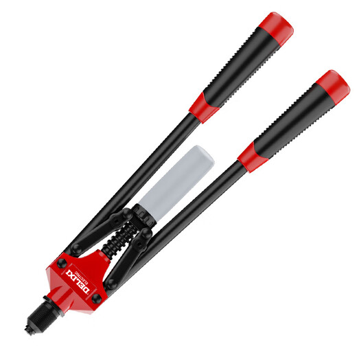 Delixi rivet gun manual rivet puller household rivet opener rivet gun core pulling artifact rivet gun double rivet gun 17 inches with rivets