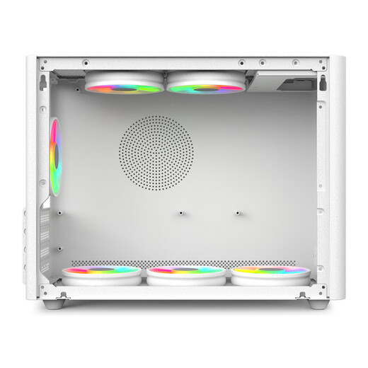 硕一台式机迷你MATX/ITX桌面电脑小型机箱手提便携（支持中小板/ATX标准电源/31CM显卡/0.8加厚钢板） 凤凰U300【黑色】顺丰发货