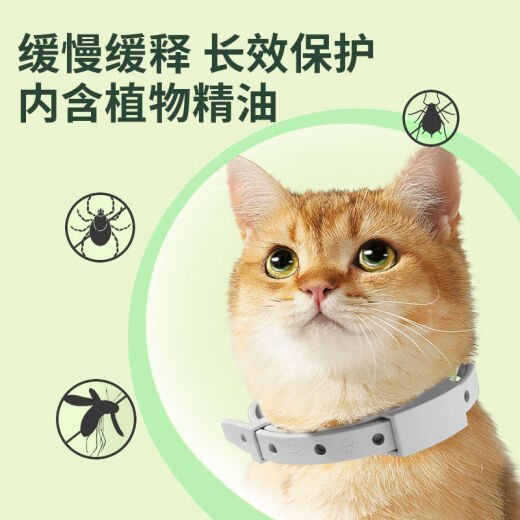 Youfanmeng cat flea collar, anti-insect, flea collar, kitten pet supplies, in vitro deworming