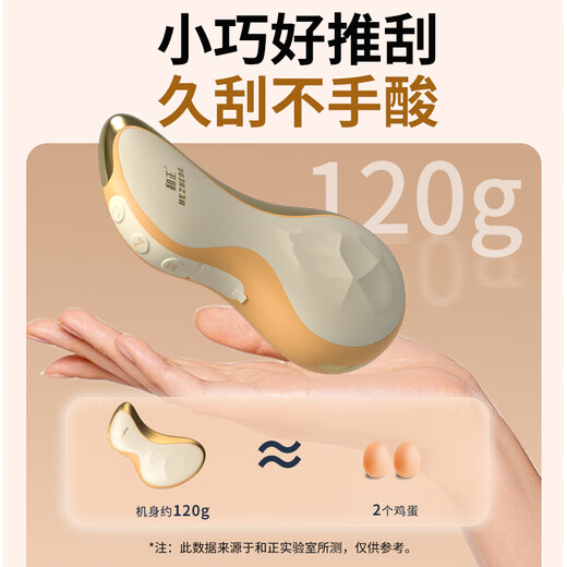 Hezheng Electric Gua Sha Instrument, Electric Gua Sha Board, Shaving Instrument, Massager, Full Body Massage, Hot Compress and Gua Sha Magic Device, Massage and Gua Sha, High Frequency Micro-vibration + Hot Compress and Maintenance