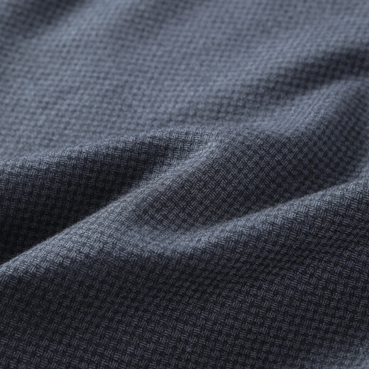 YOUNGOR рубашка с длинными рукавами, мужская шерстяная рубашка, которую можно стирать в машине, текстура из микрозамши, дышащая, теплая, стильная, для торговых центров, в том же стиле, серо-синяя, жаккардовая YLQW115526HBA 41