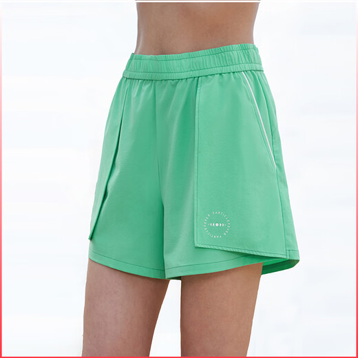 Fièvre de particules Particule Fanatic Sports Shorts printemps et d'été Protection solaire féminine Upf50 Shorts de fitness Light and Breathable Running 12722 PSS312722-689 NICE BLUE S