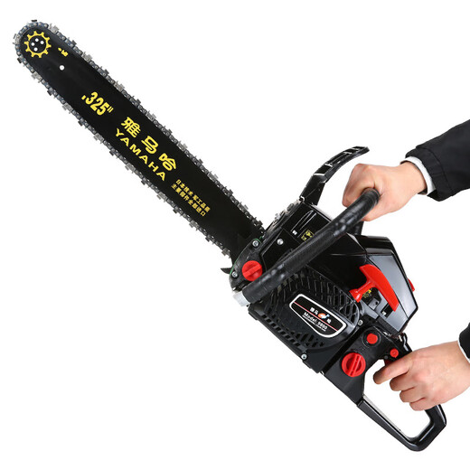 Yamaha 9800 chain saw, gasoline saw, logging saw, high-power chain saw, imported configuration, woodworking saw and tree felling machine, black model top with + 3 imported chains