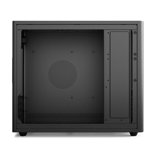 Shuoyi Phoenix U350 Desktop-Computer Matx Mini-Gehäuse, weiß, nicht seitlich transparent, Mini, kleine Größe, Meerblick, Hausbesitzer-Gehäuse, Schale, Heimgeschäft, Büro, Desktop mit Typ-C U350, schwarze Mesh-Version