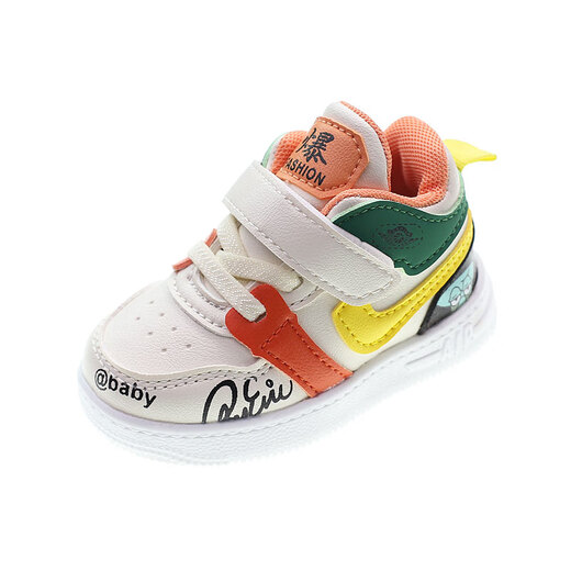 Chaussures de planche pour enfants pour enfants Gduck Sneakers Baby Girls Chaussures Soft Sole Infant Toddler Chaussures 0-1-2 ans 3 Chaussures pour enfants et automne 826 Chaussures légères Longueur intérieure 12cm / taille 16
