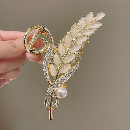 Antike Weizenohr Hair Clip Kopfschmuck für Frauen 2025 High-End-Haarkarte Haare Clip Hai Clip Clip-Geburtstagsgeschenk für Mädchen
