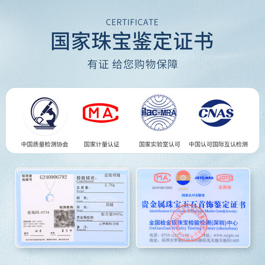 AIF Yunmeng Butterfly Whale 999 Pure Silver Necklace Girls Clavicle Chain Light Luxury High-end Birthday Gift for Girlfriend or Wife Yunmeng Butterfly Whale Necklace + Rose Gift Box