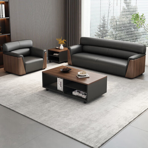 Chuangli simple office reception room sofa negotiation area for three people (Xipi)